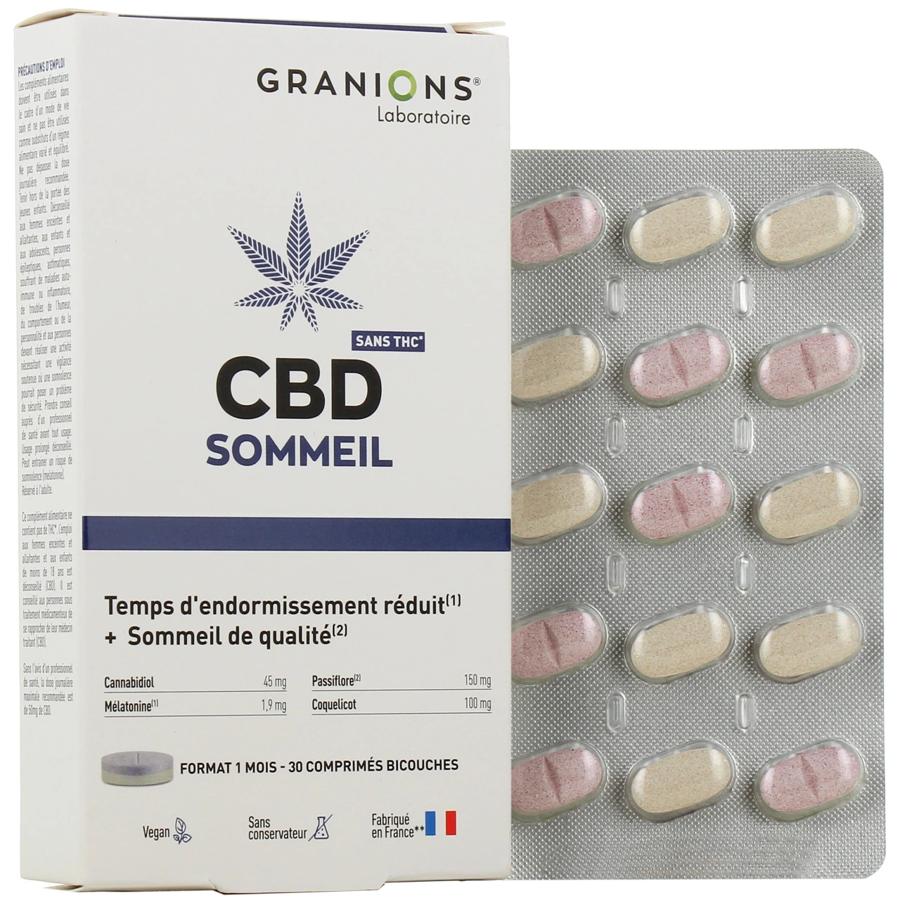 Granions CBD Sommeil - Granions