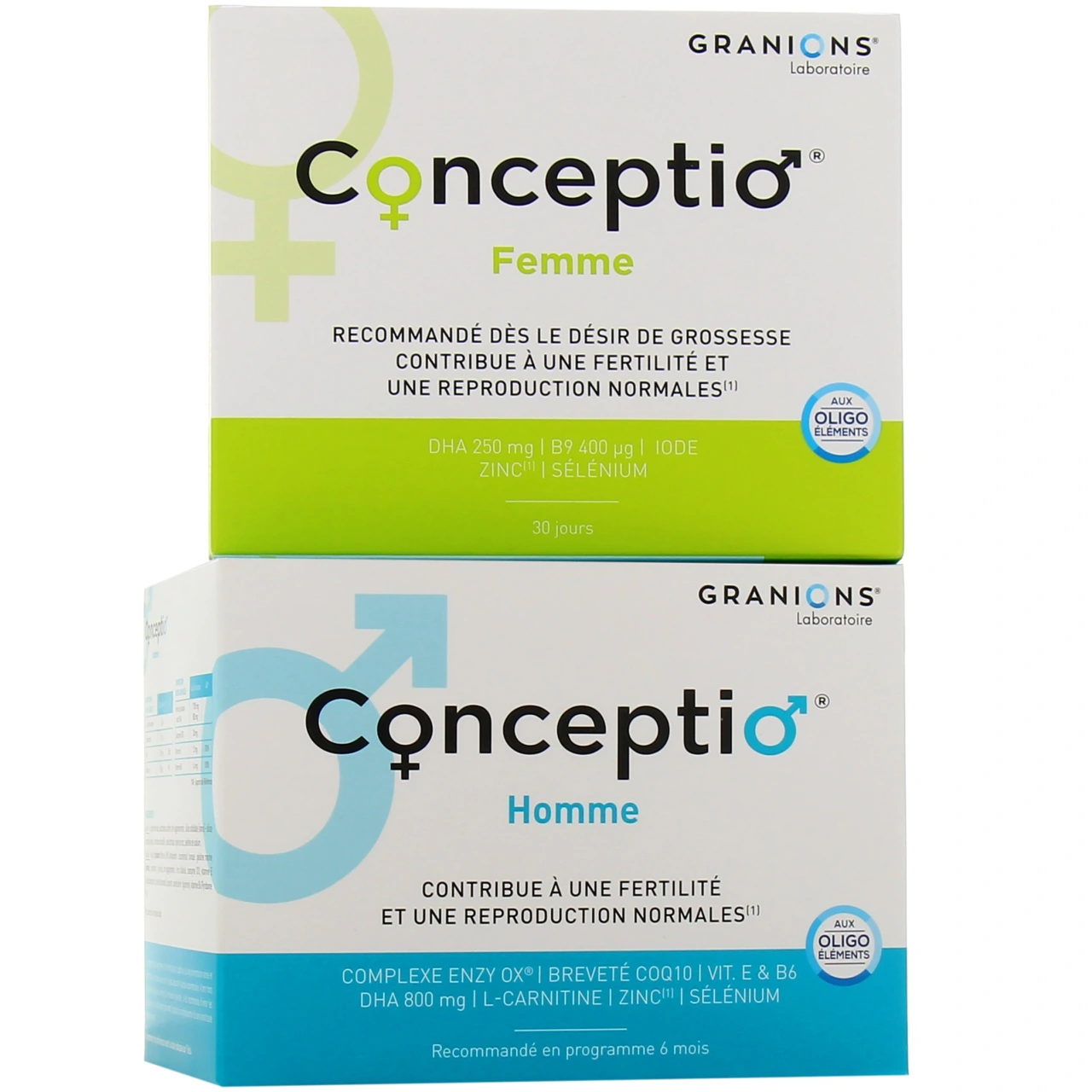Granions Conceptio Duo Homme + Femme - Granions