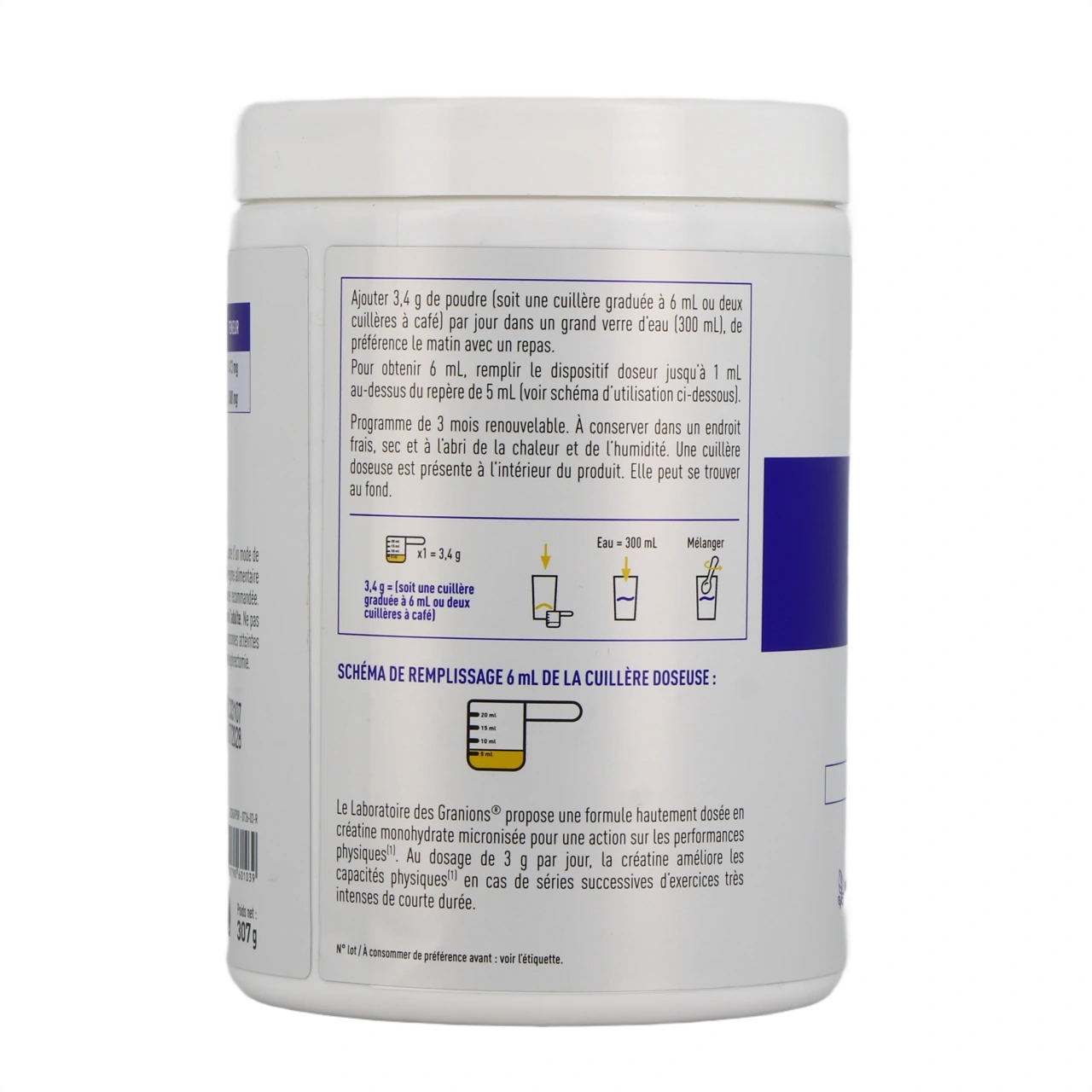 Granions Créatine - Vue 3