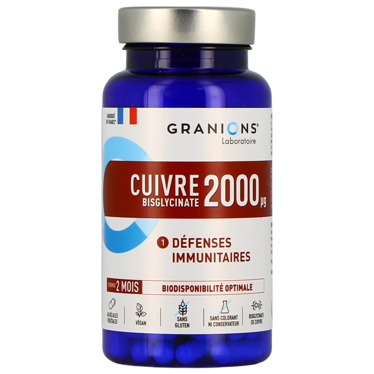 Granions Cuivre défenses immunitaires - Granions