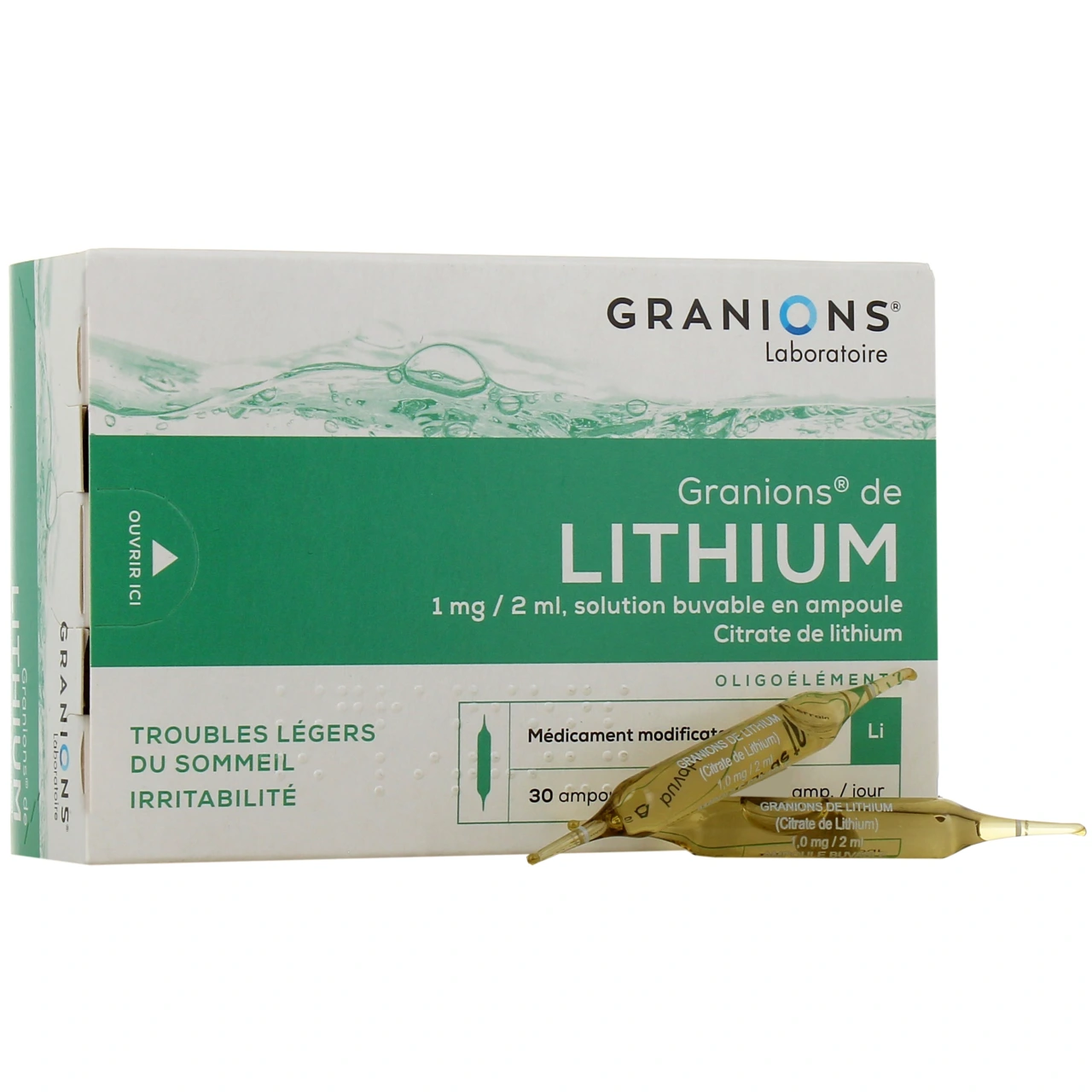 Granions de Lithium Li - Granions