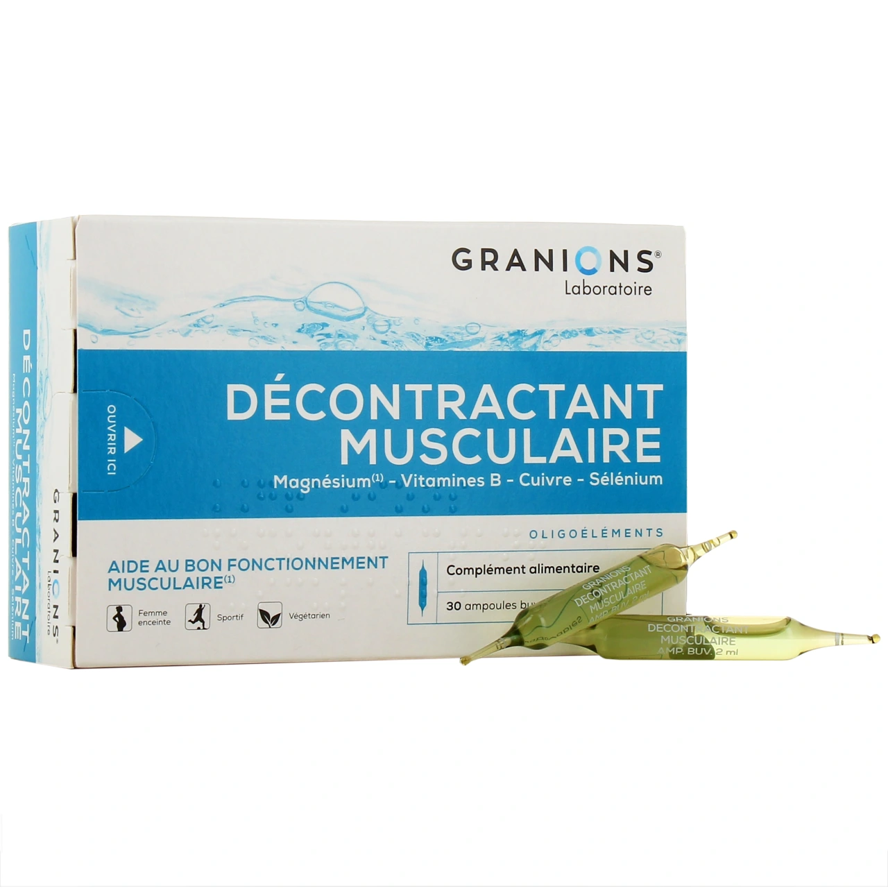 Granions décontractant musculaire - Décontractant Musculaire