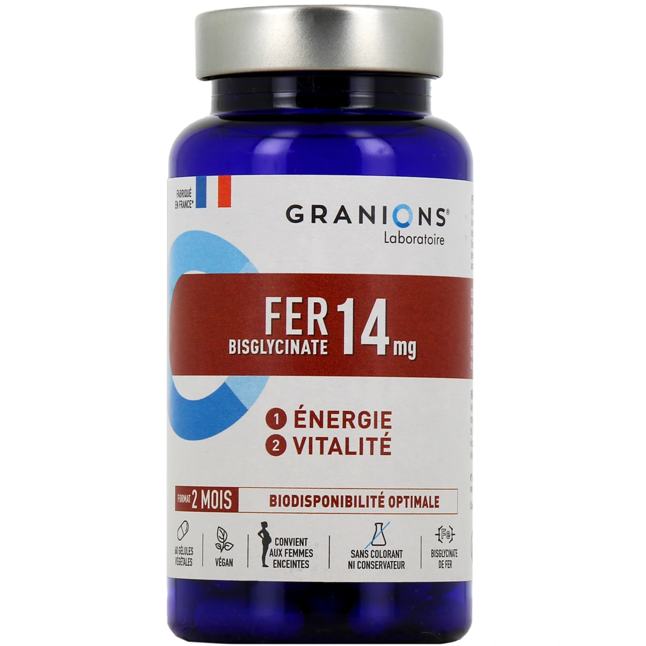 Granions Fer énergie et vitalité - Granions