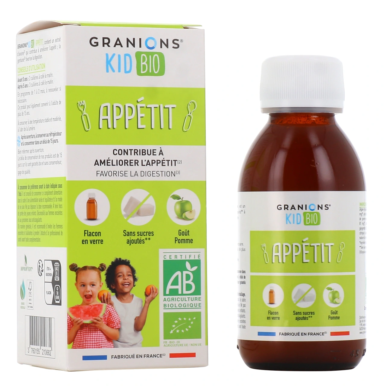 Granions Kid Bio Appétit Sirop - Granions Kid