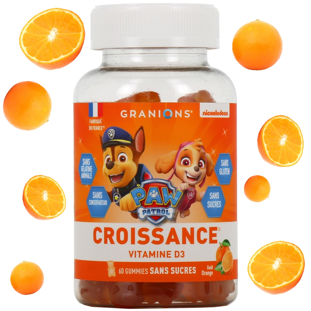 Granions Kid Pat Patrouille Gummies Croissance - Granions Kid