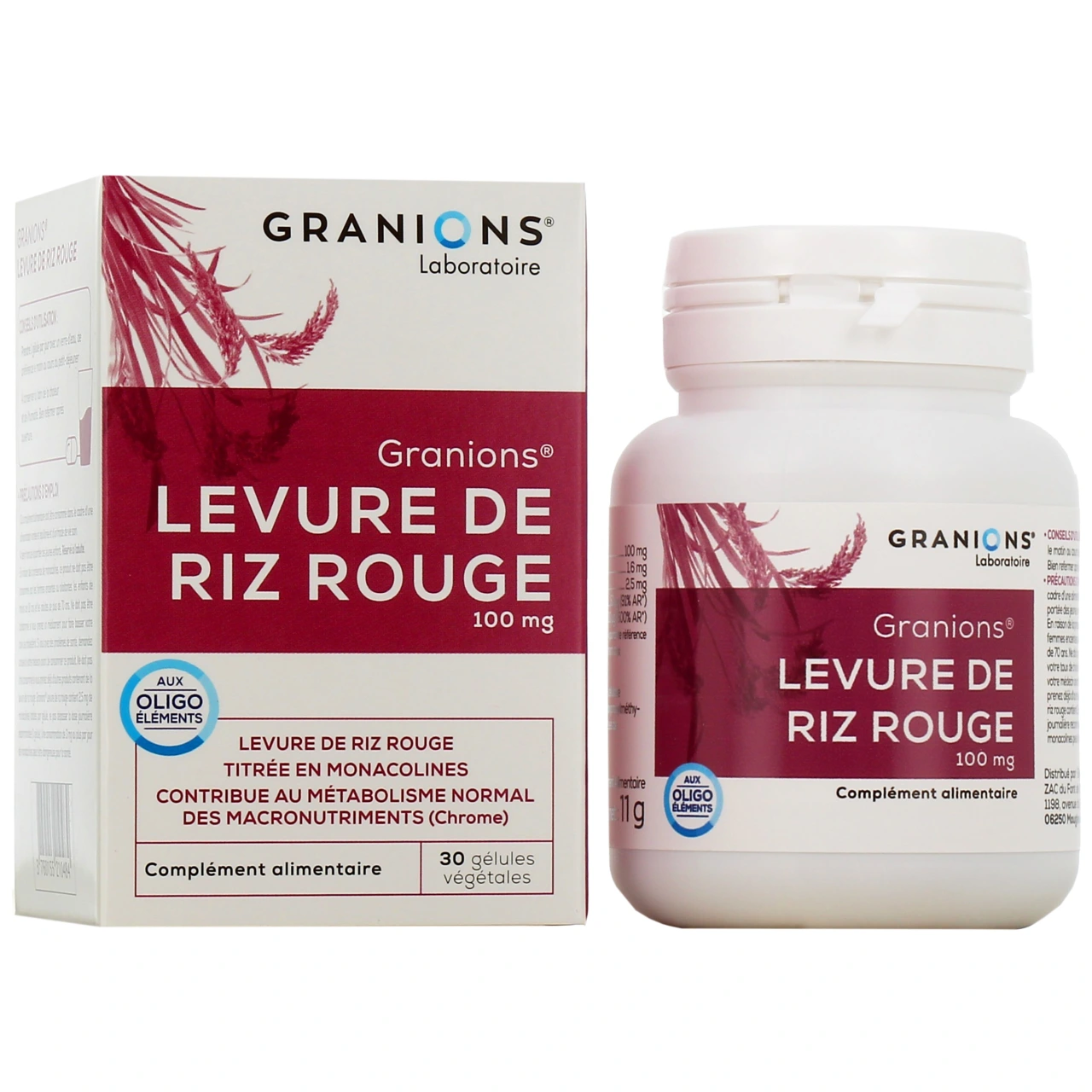 Granions Levure de Riz Rouge - Granions