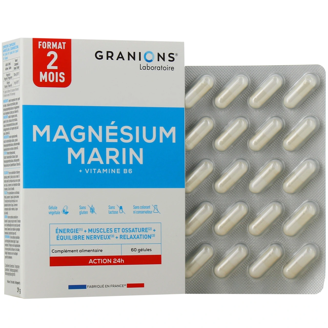 Granions Magnésium Marin Vitamine B6 - Granions