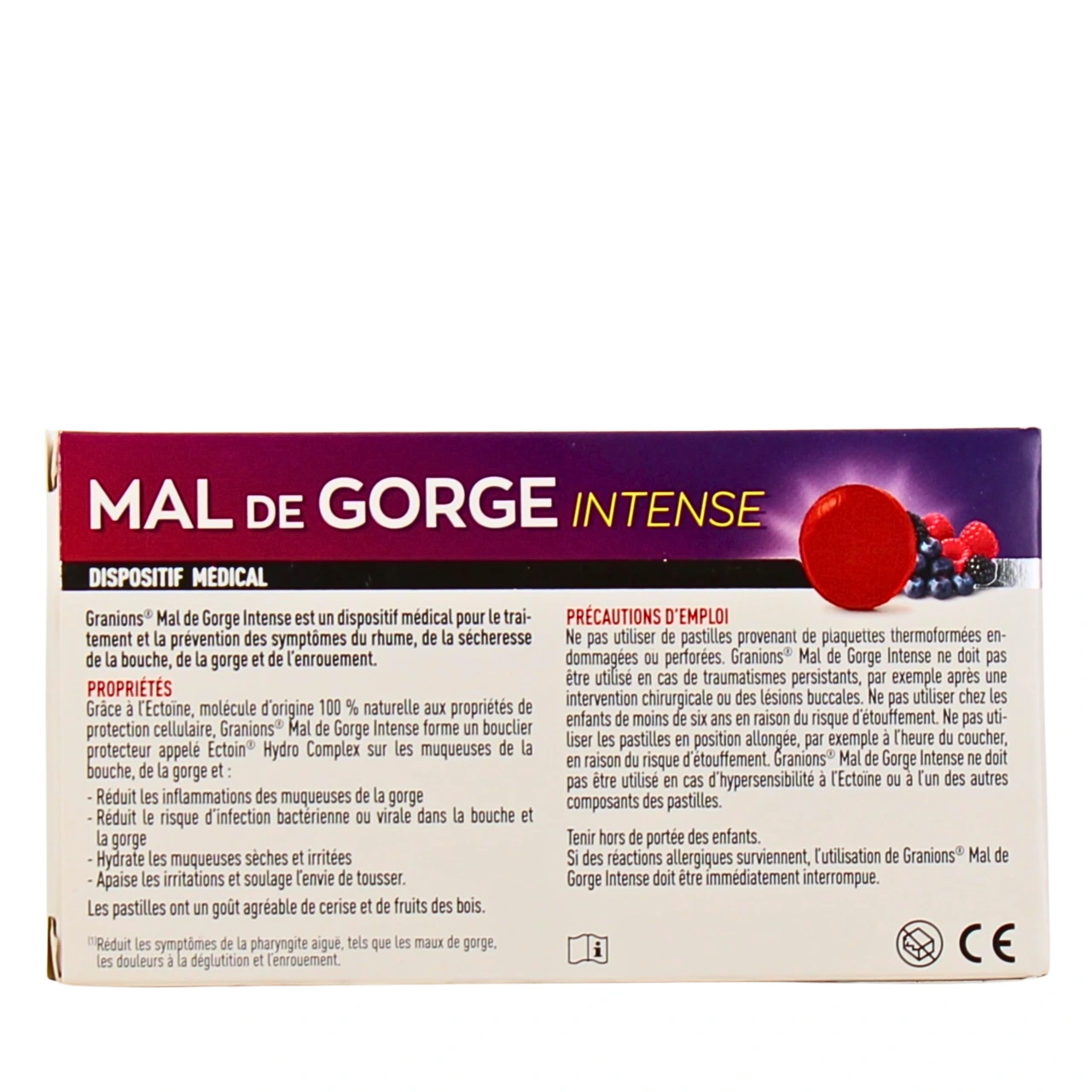 Granions Mal de Gorge Intense - Vue 3