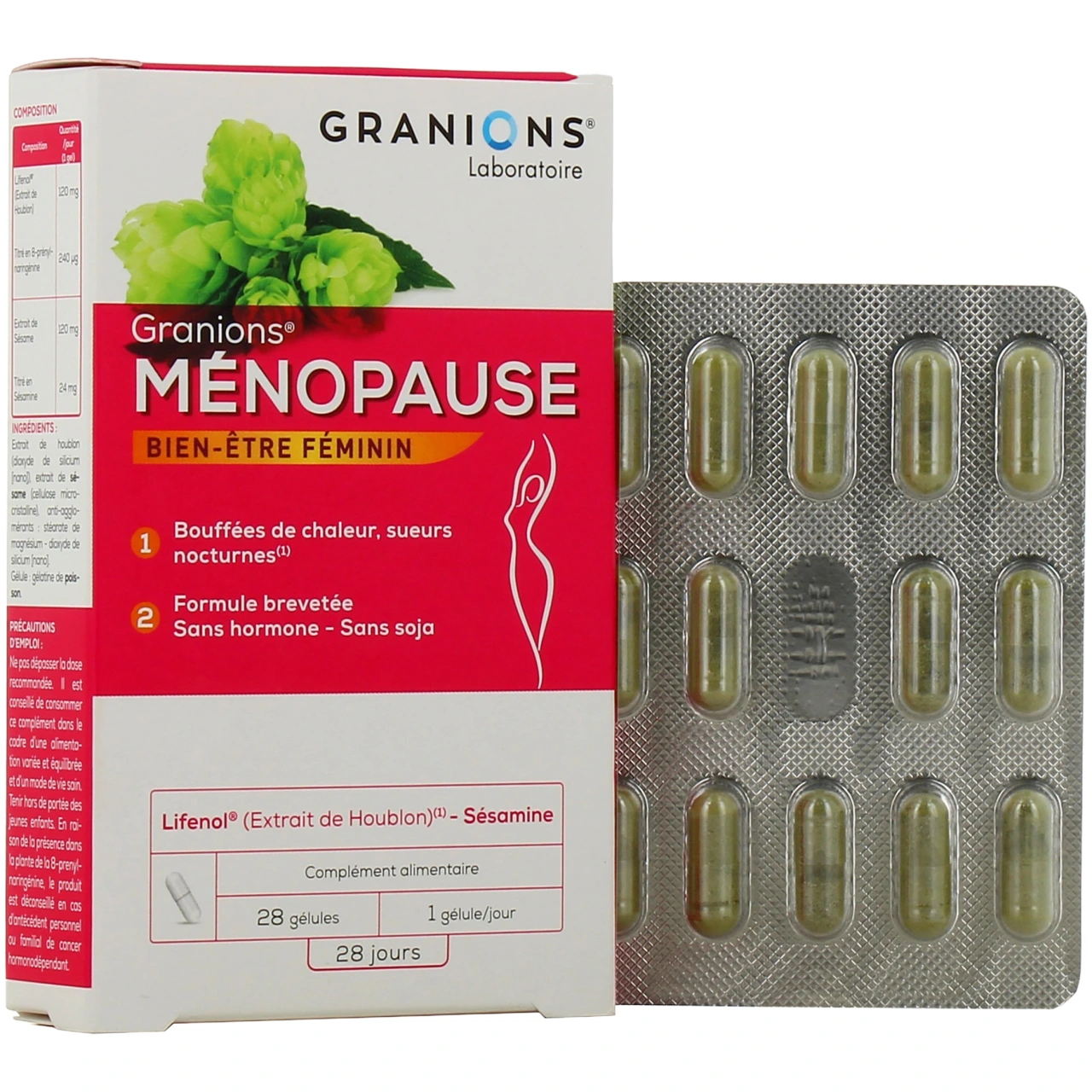 Granions Ménopause Bien-Etre Féminin - Granions