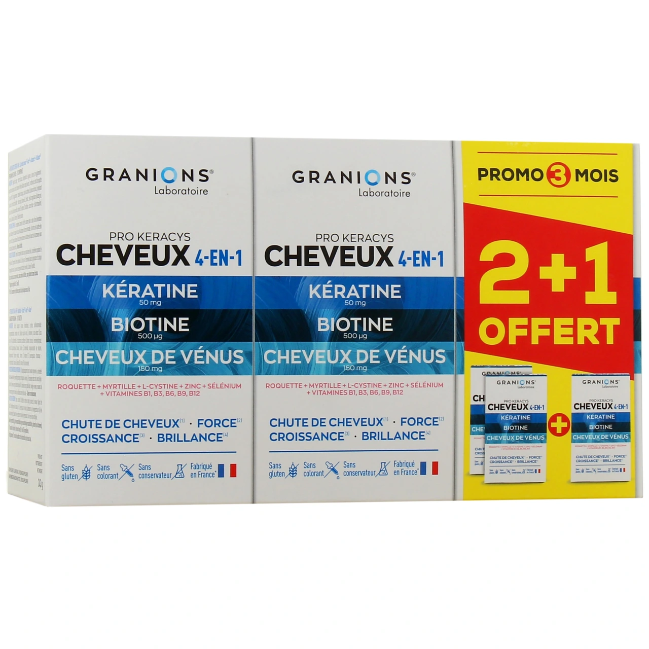 Granions Pro Keracys Cheveux 4 en 1 - Vue 7