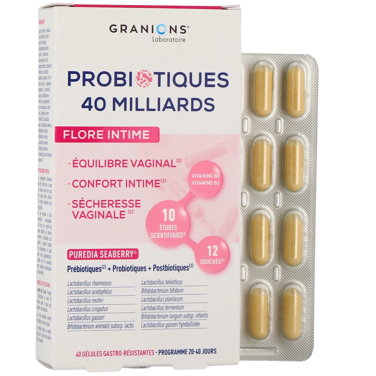 Granions Probiotiques Flore Intime - Granions