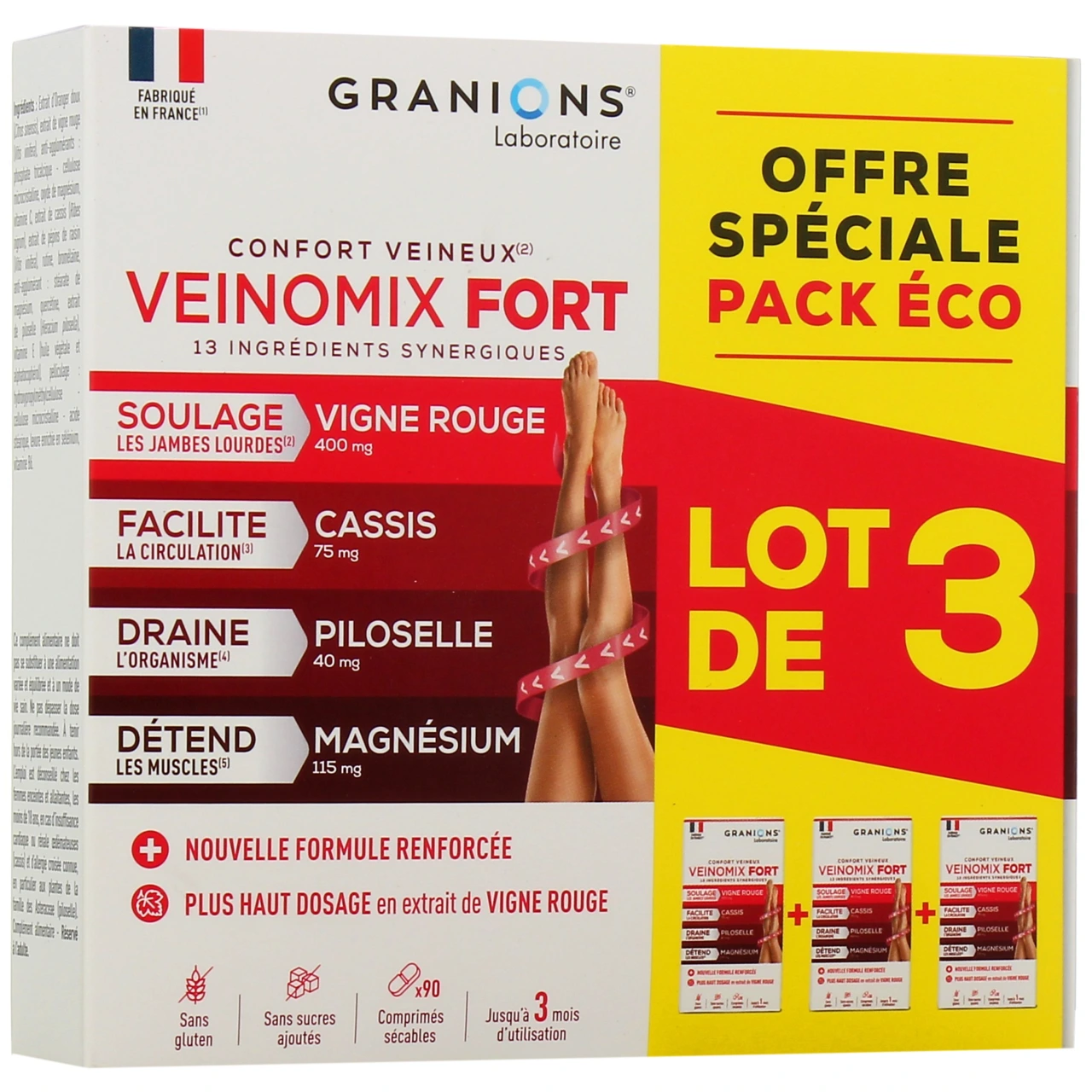 Granions Veinomix Fort - Vue 4