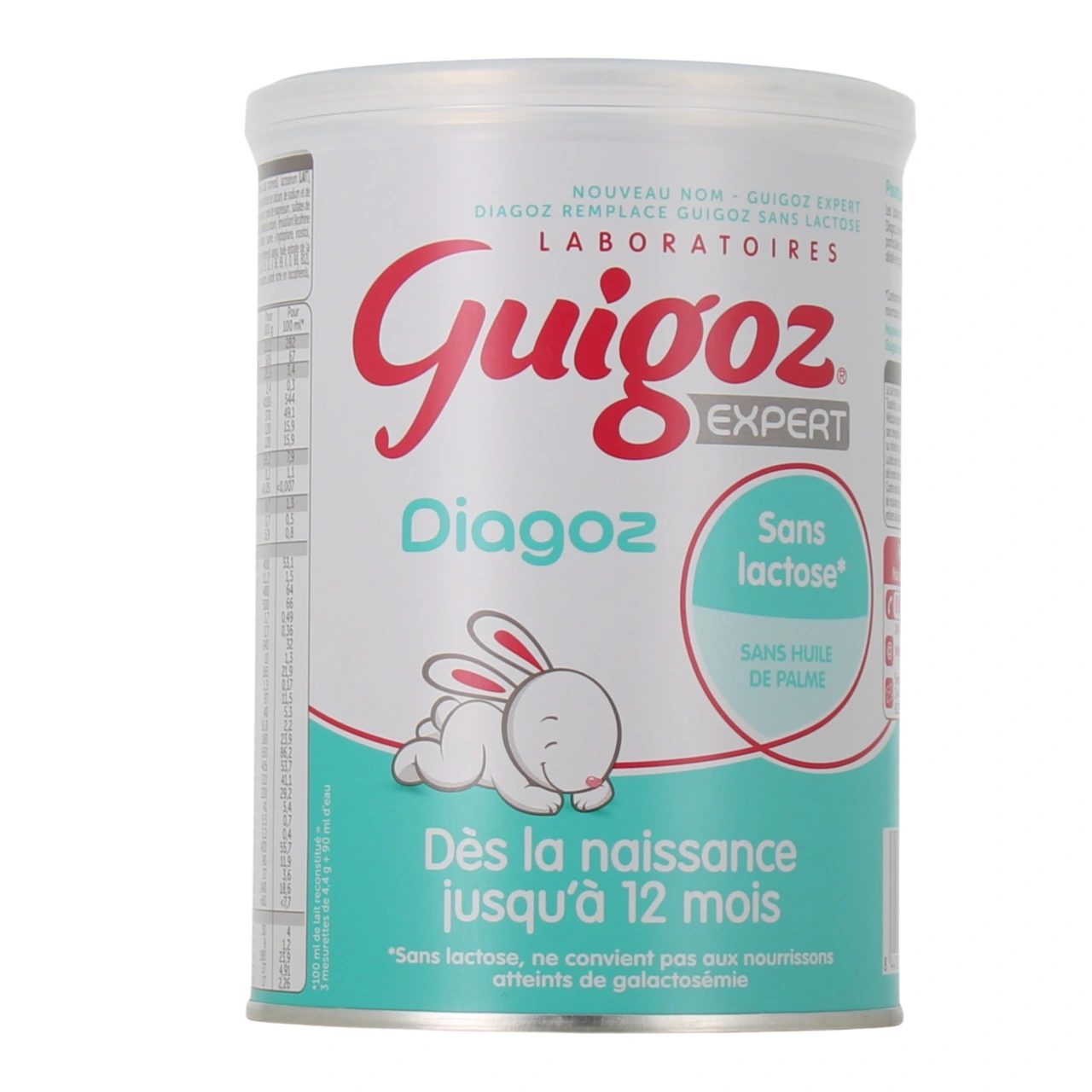 Guigoz Diagoz Sans Lactose Lait en Poudre 1er âge - Guigoz