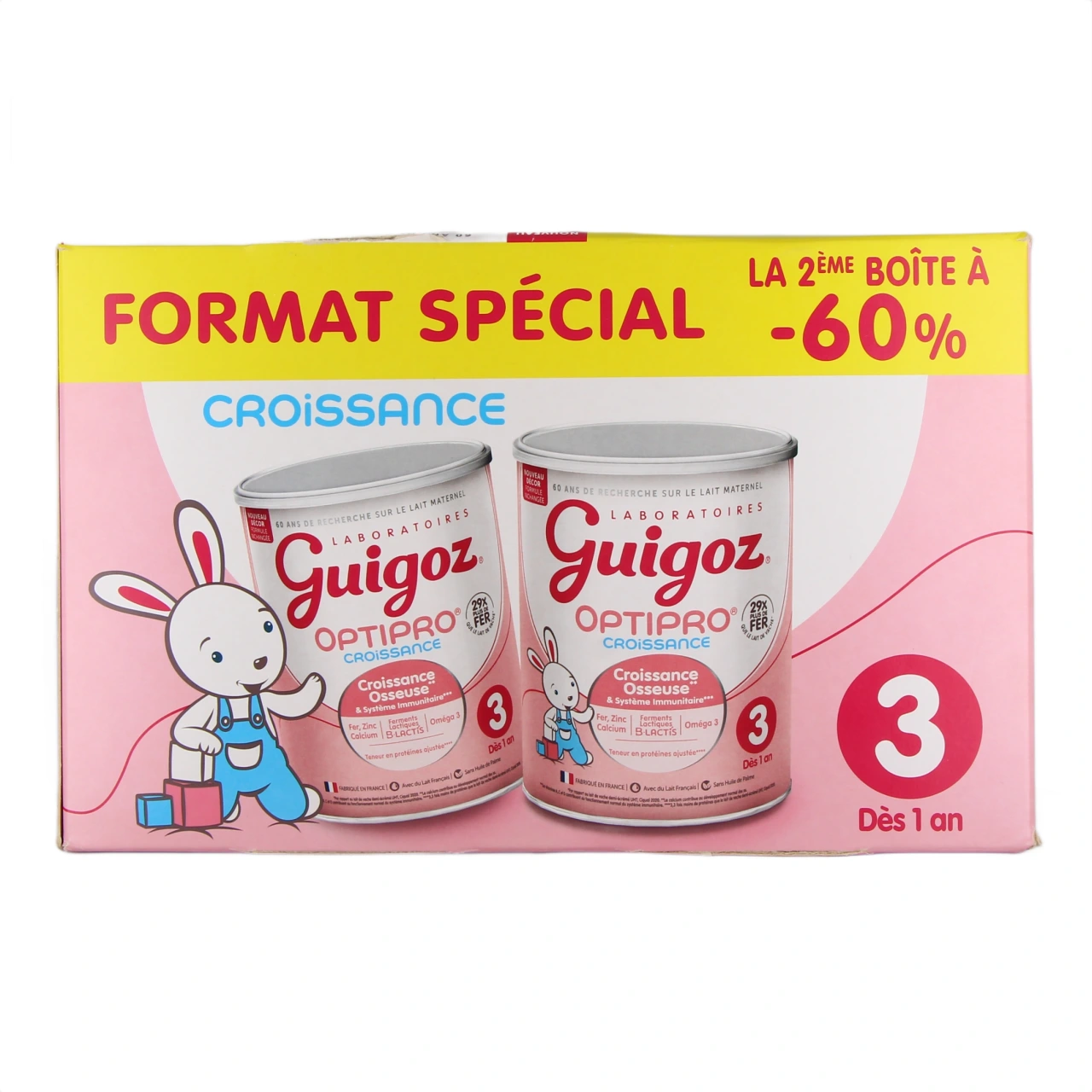 Guigoz Optipro Croissance Lait 3ème âge - Vue 8