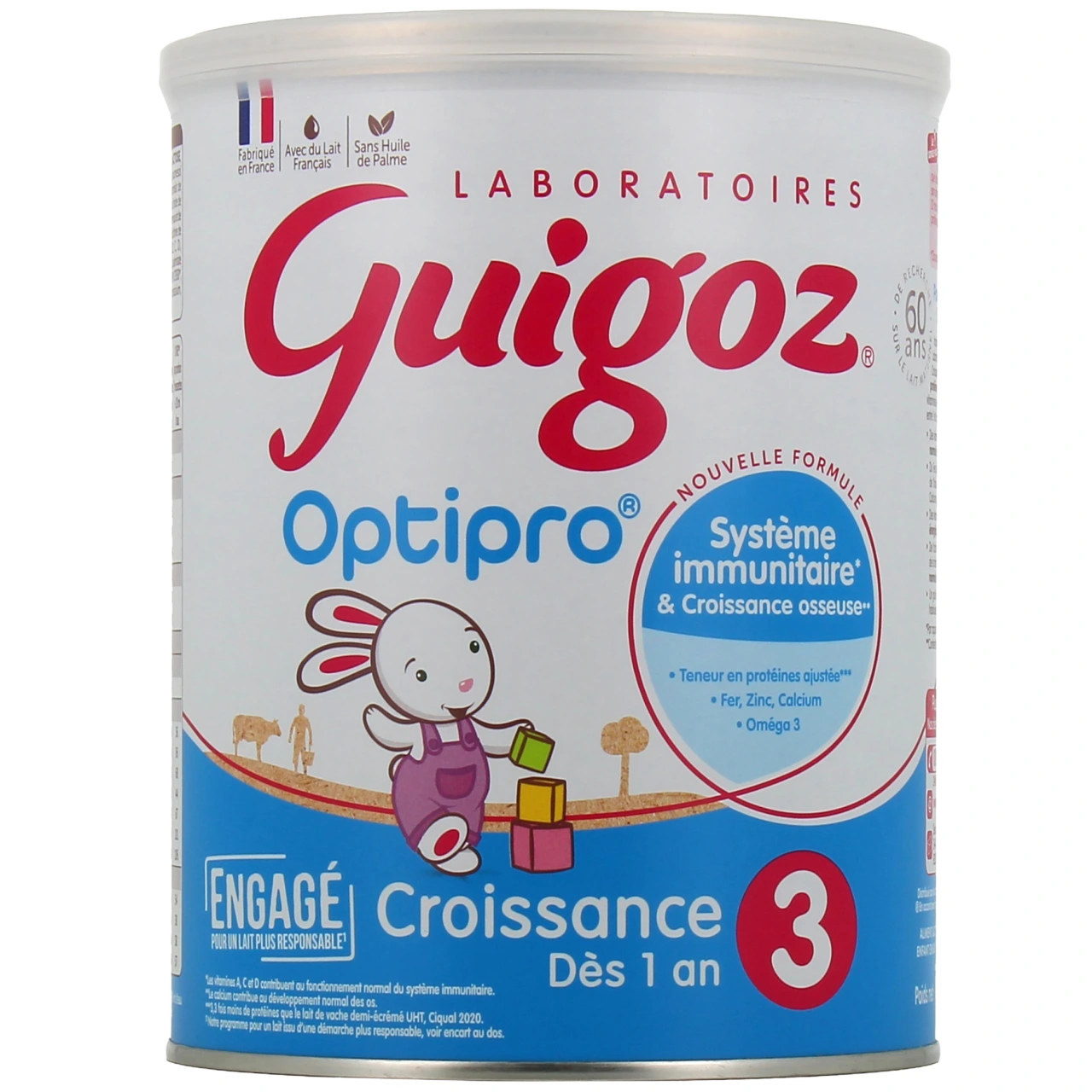 Guigoz Optipro Croissance Lait 3ème âge - Guigoz