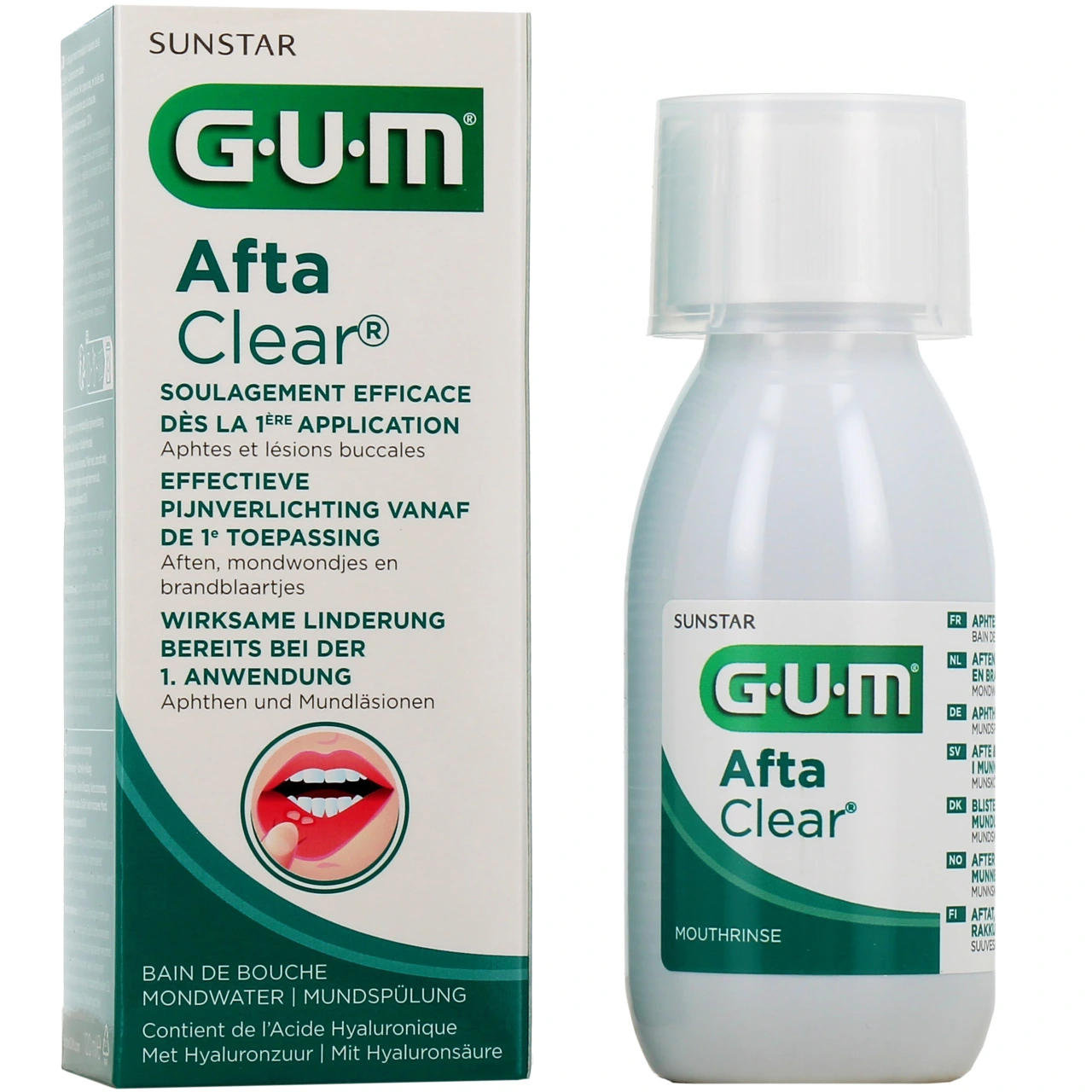 Gum Afta Clear Bain de Bouche - Vue 4