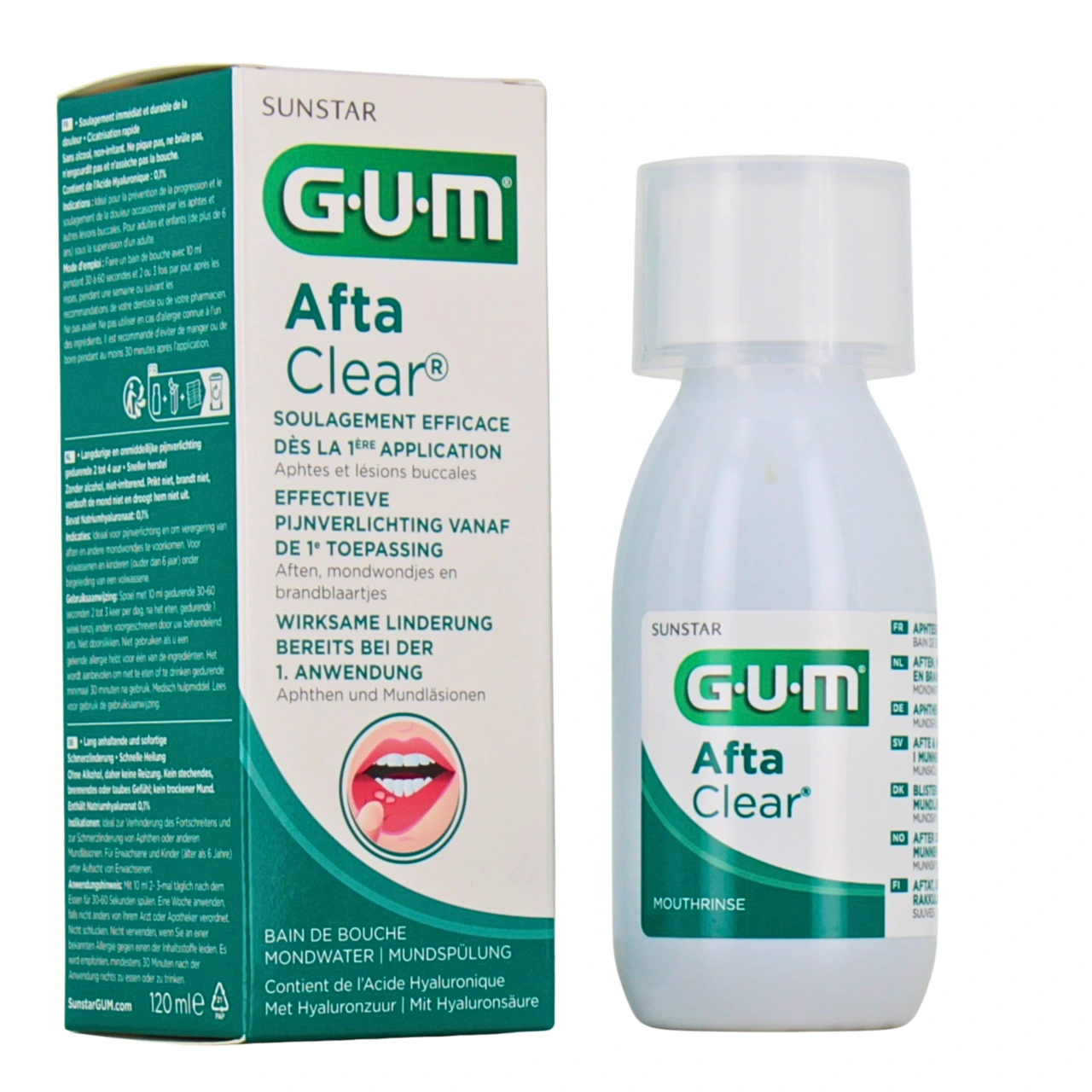 Gum Afta Clear Bain de Bouche - Gum