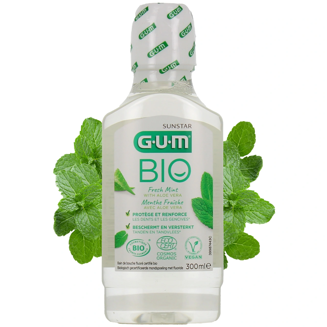 Gum Bio Bain de Bouche Menthe Fraîche - Gum