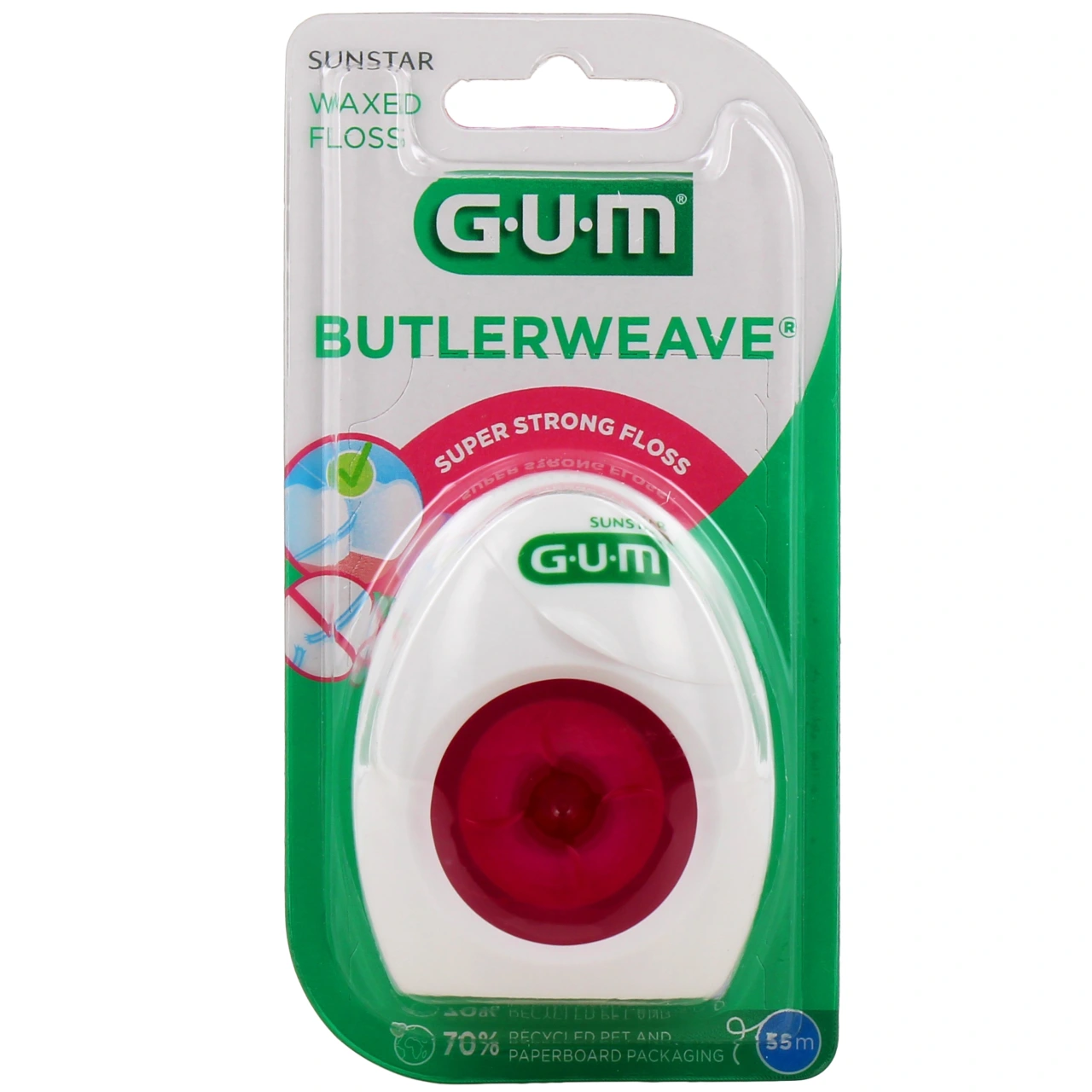 Gum ButlerWeave Fil dentaire 1155 1855 - Gum
