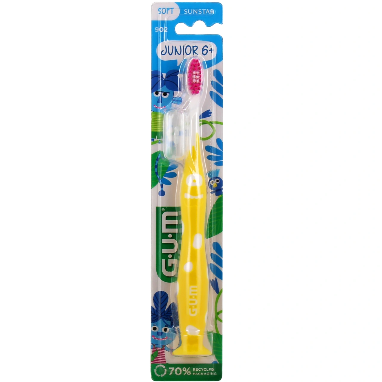 Gum Junior Brosse à dents Souple 7-9 ans - Vue 3