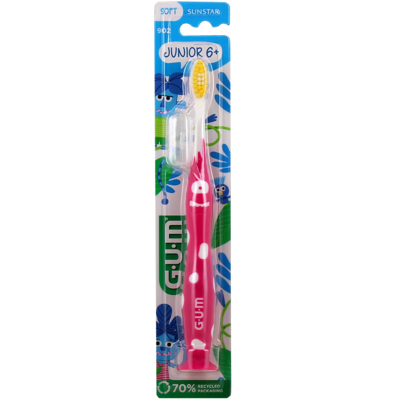 Gum Junior Brosse à dents Souple 7-9 ans - Vue 4