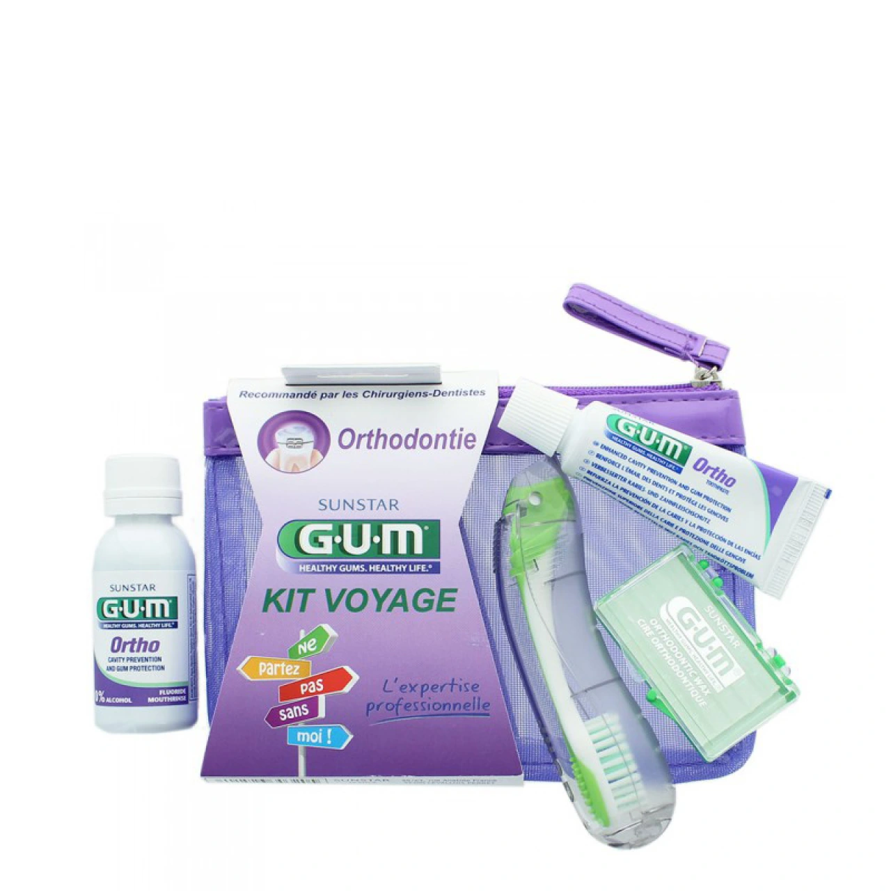 Gum Kit Voyage Orthodontie - Gum