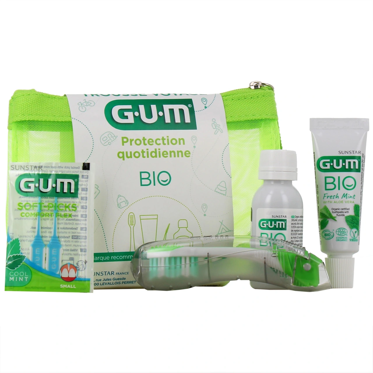 Gum Kit Voyage Prévention Quotidienne - Gum
