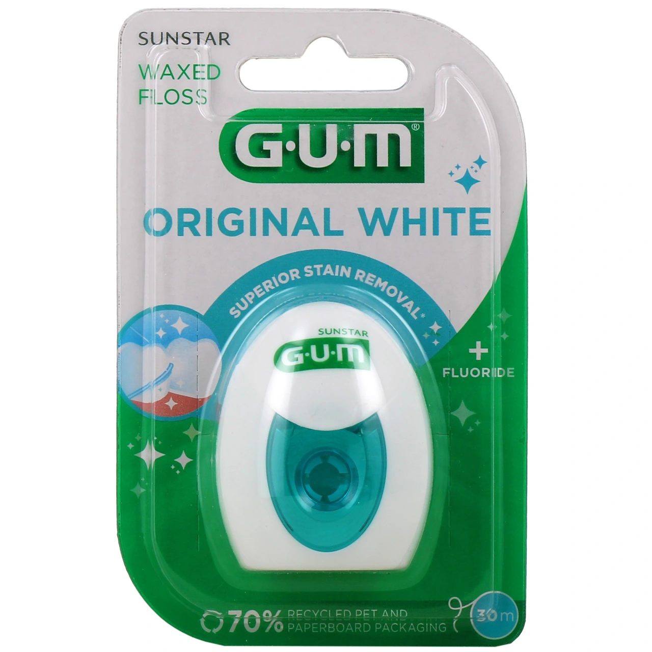 Gum Original White fil dentaire - Gum