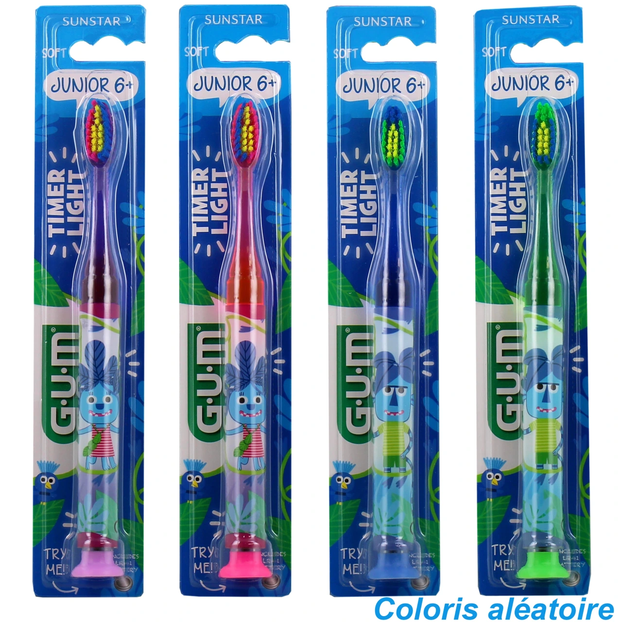 Gum Sunstar Brosse à Dents Timer Light 6 ans et + - Gum
