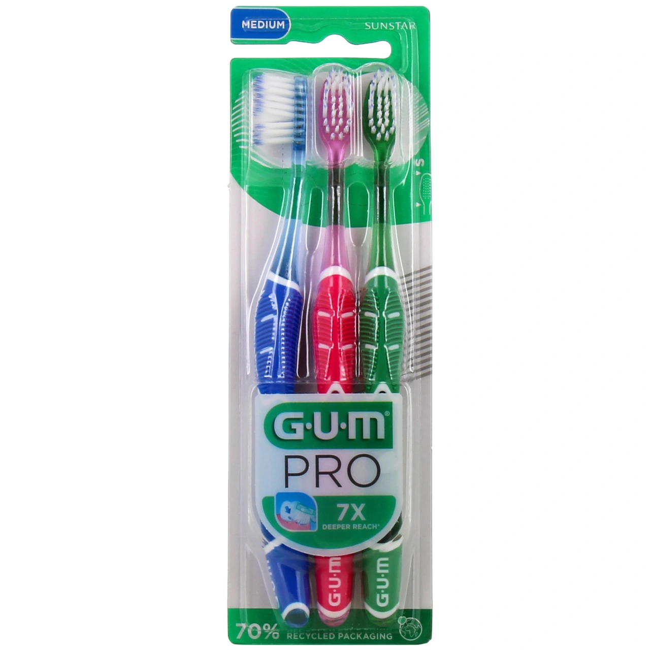 Gum Technique Pro Brosse à dents Adulte Medium - Vue 3