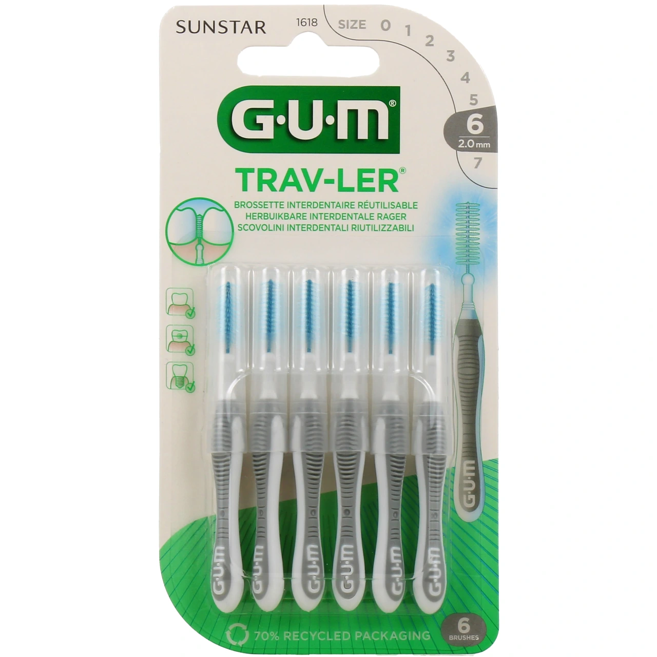 Gum Trav-ler Brossettes interdentaires - Vue 9