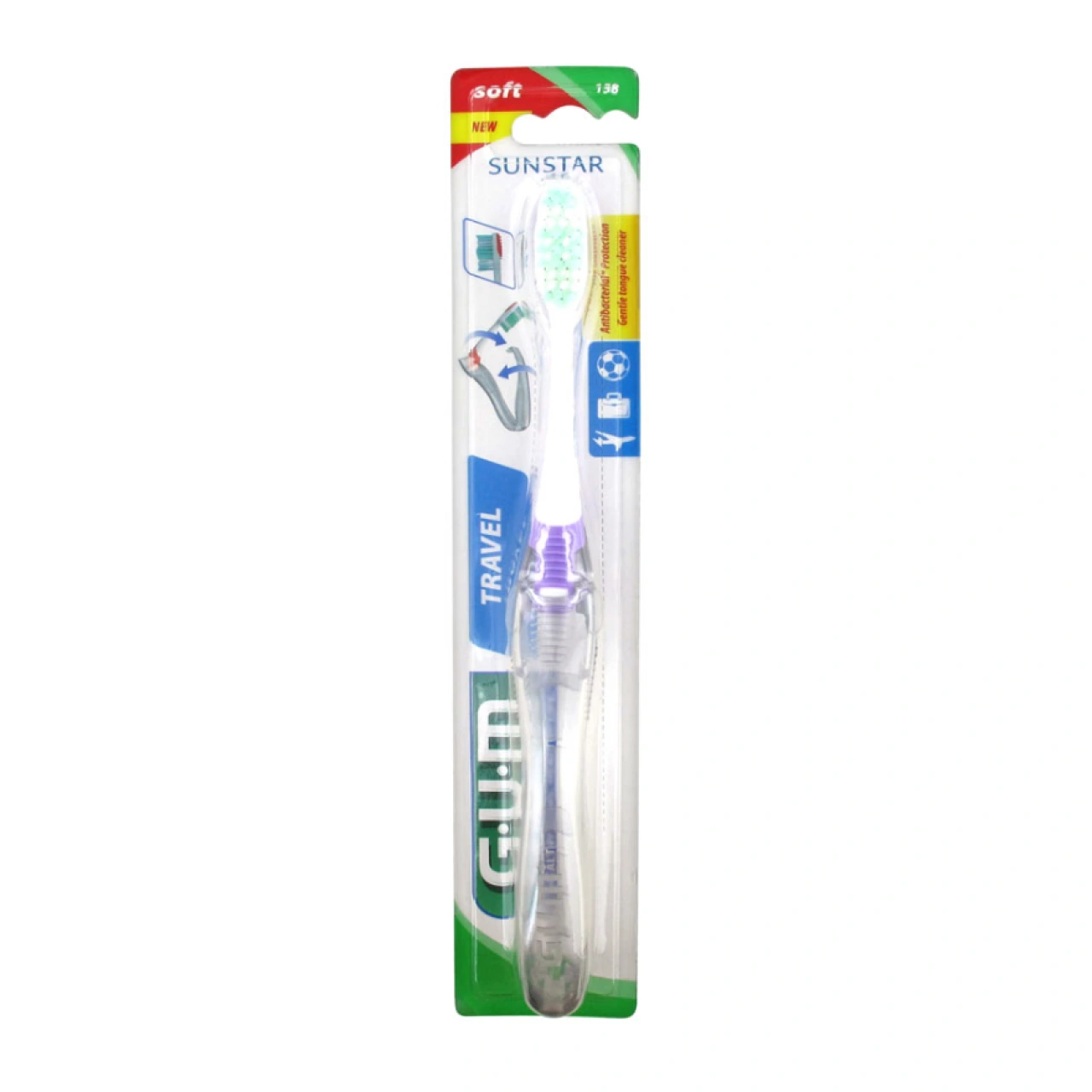 Gum Travel Brosse à dents de voyage - Gum