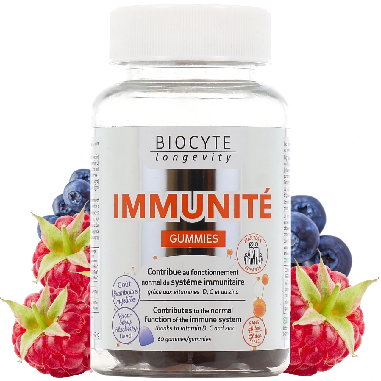 Gummies Biocyte Longevity Immunité - Biocyte