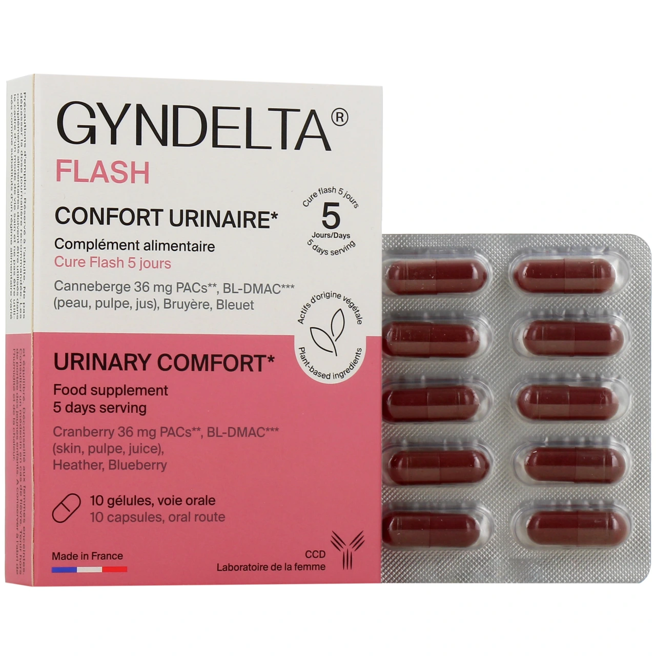Gyndelta Flash Confort urinaire - CCD