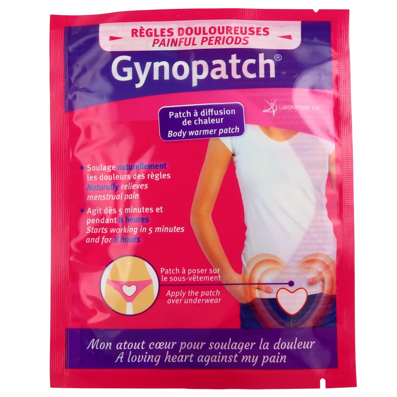 Gynopatch Règles Douloureuses - Laboratoire XO