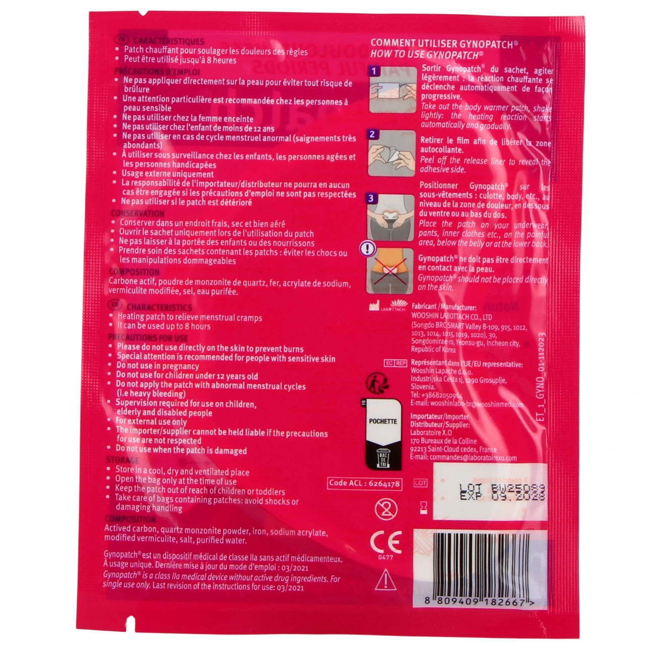 Gynopatch Règles Douloureuses - Vue 2