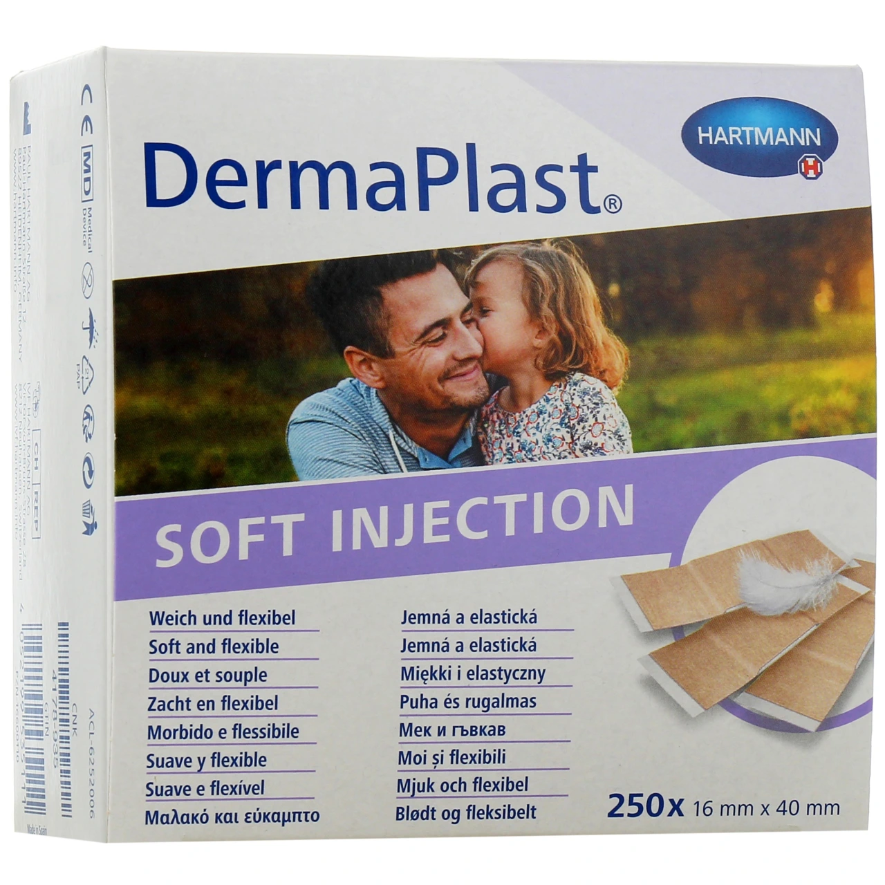 Hartmann DermaPlast Soft Injection Pansements - Hartmann
