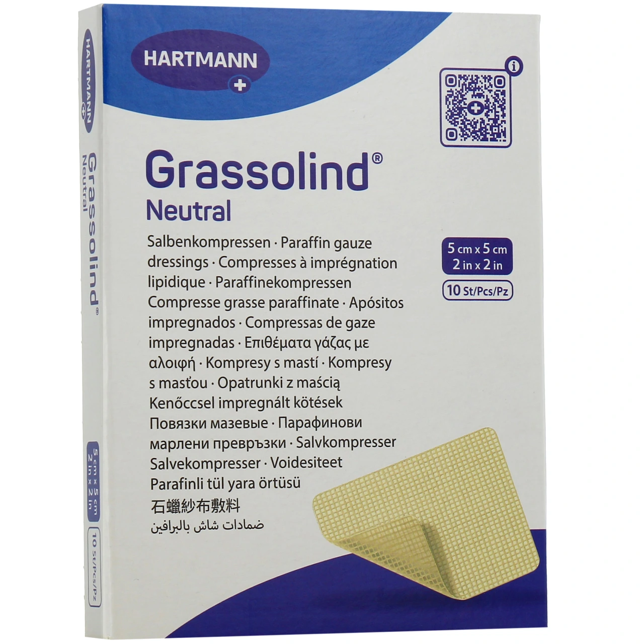 Hartmann Grassolind Neutral Compresses grasses - Hartmann