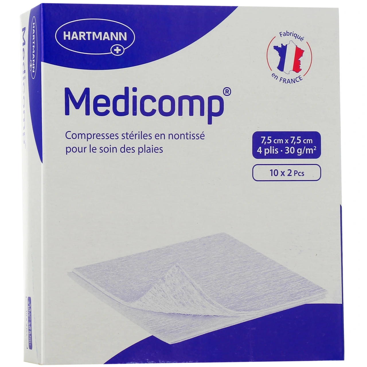 Hartmann Medicomp Compresses Non-Tissé - Hartmann