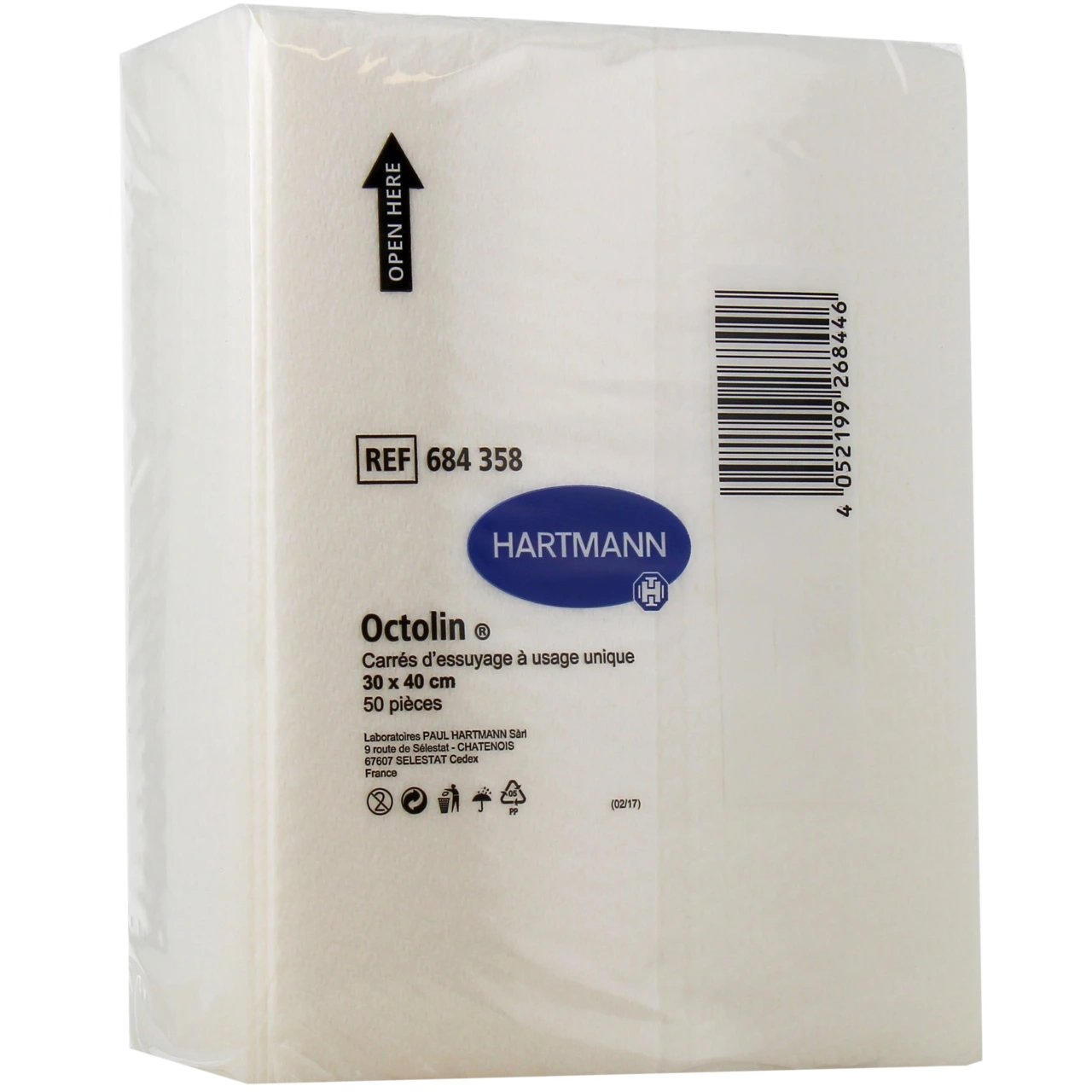 Hartmann Octolin Carrés d'Essuyage - Vue 4