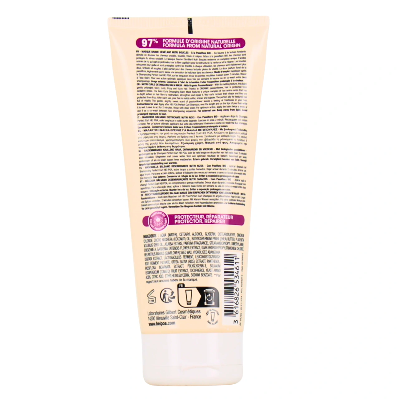 Hei Poa Perfect Curl Masque Baume Démêlant Nutri Boucles - Vue 2