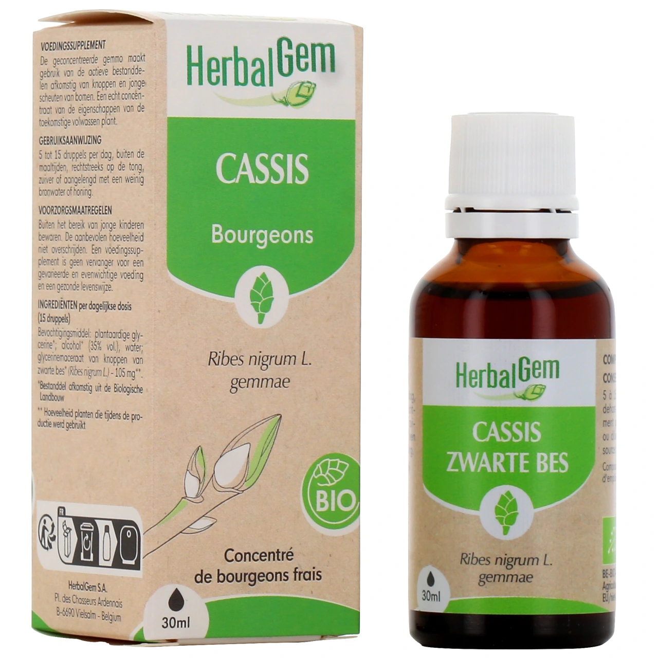 Herbalgem Cassis Bio - Herbalgem