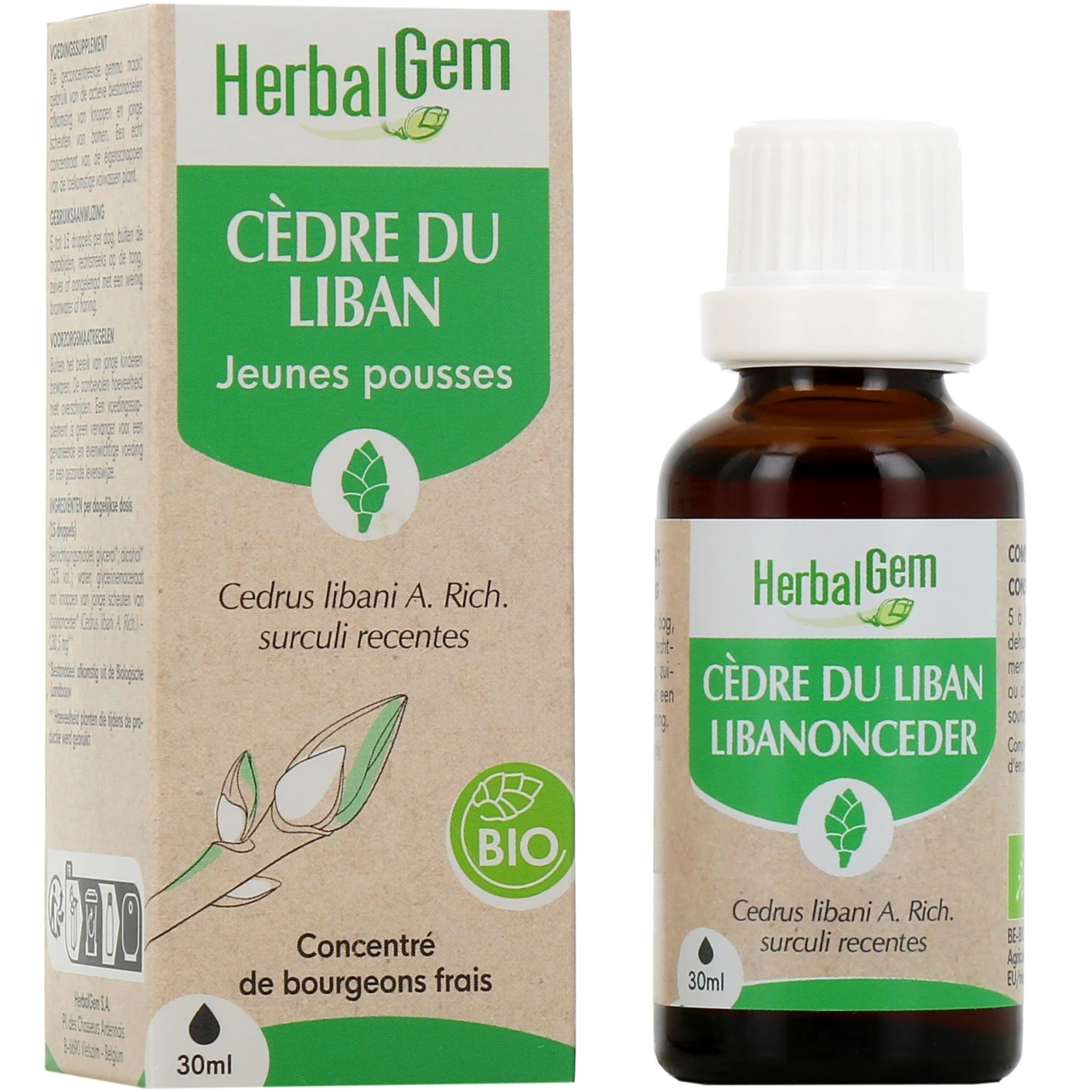 Herbalgem Cèdre du Liban Bio - Herbalgem