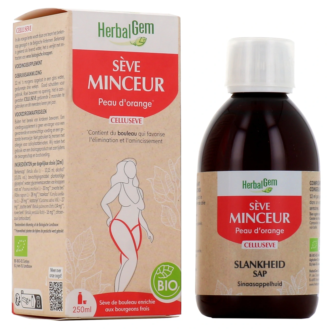 Herbalgem Celluseve Sève Minceur Bio - Herbalgem