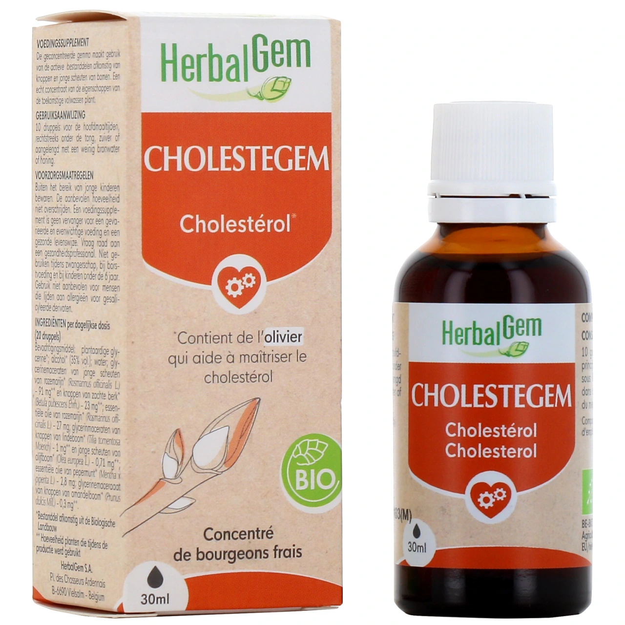 Herbalgem Cholestegem Cholestérol Bio - Herbalgem