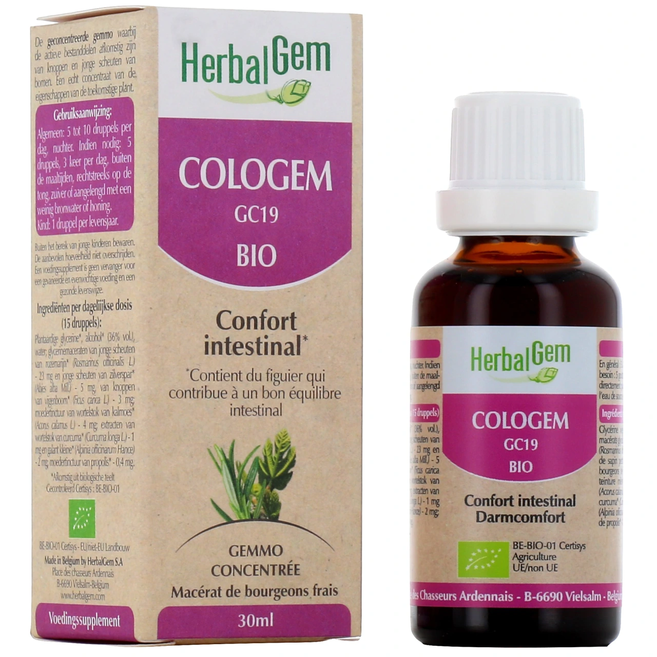 Herbalgem Cologem Confort Intestinal Bio - Herbalgem