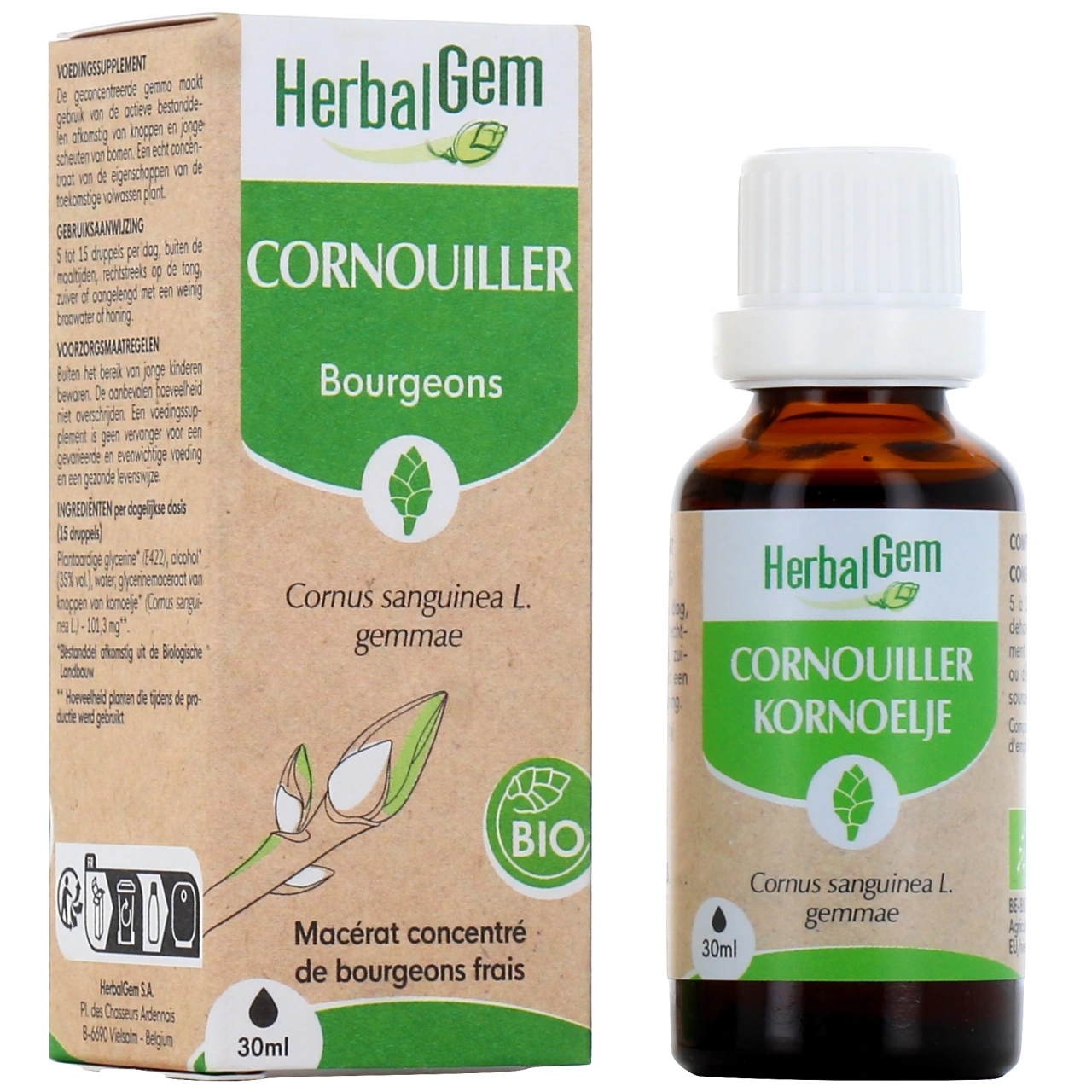 Herbalgem Cornouiller Bio - Herbalgem