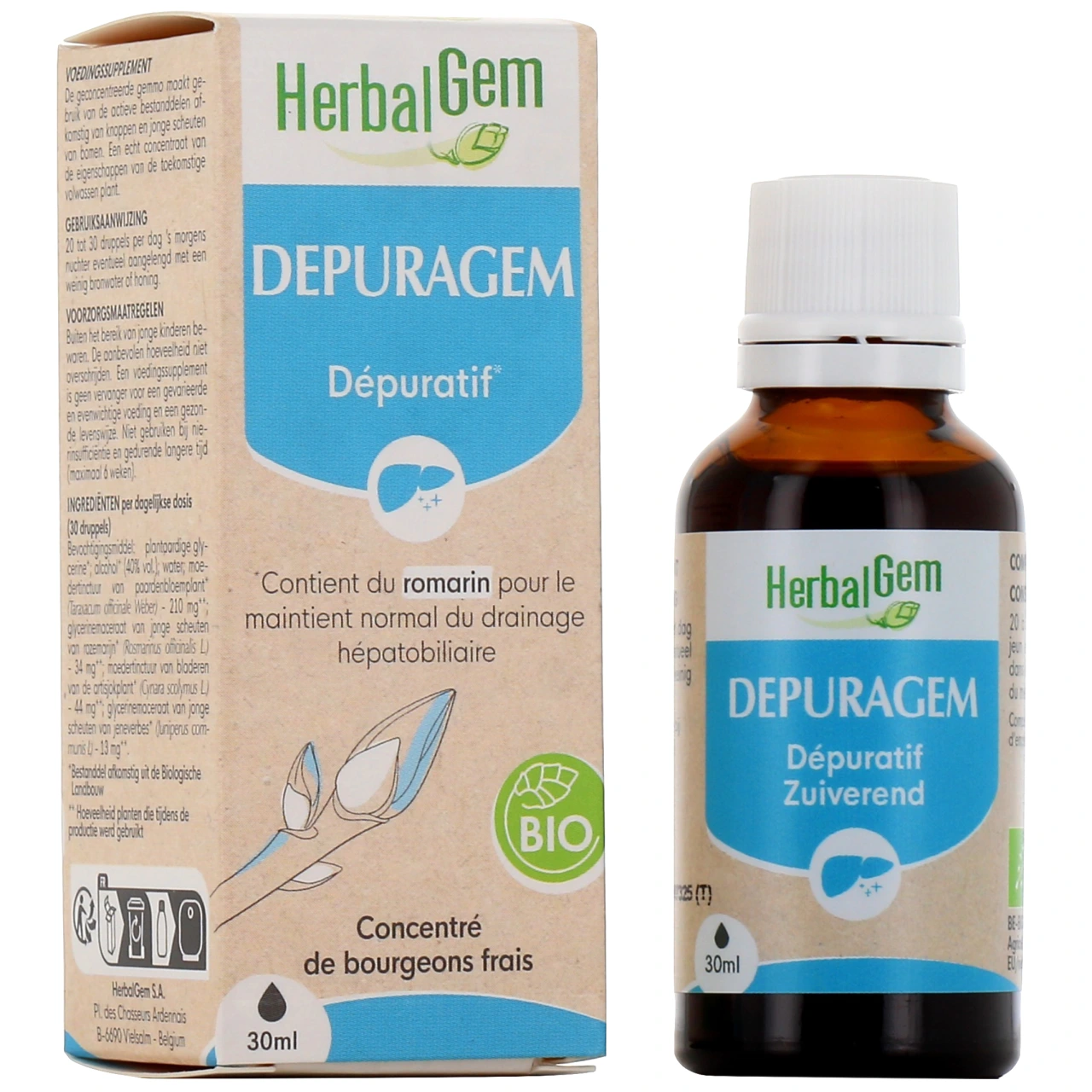 Herbalgem Depuragem Dépuratif Bio - Herbalgem