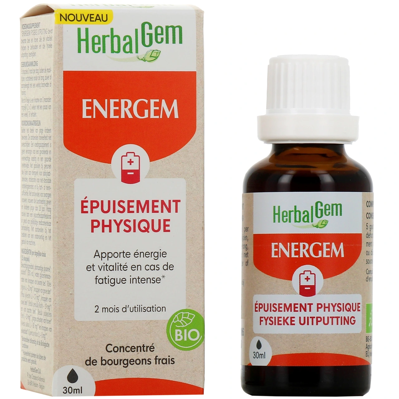 Herbalgem Energem Epuisement Physique Bio - Herbalgem