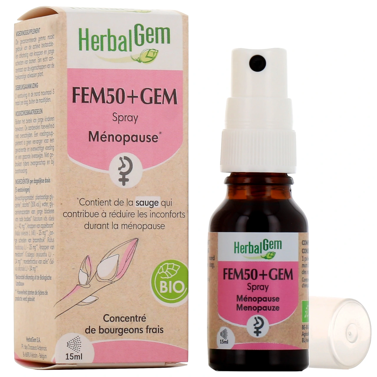 Herbalgem Fem50+ Gem Ménopause Bio - Vue 4